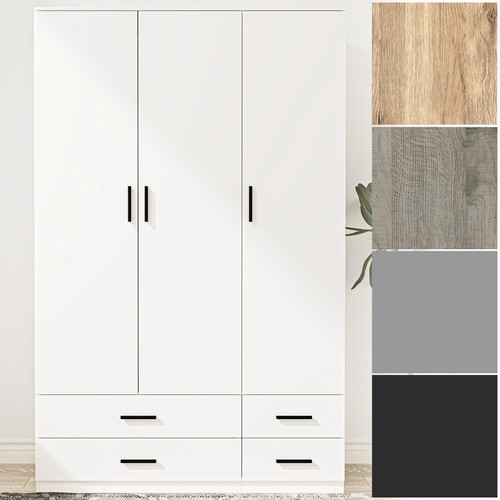 Kleiderschrank türig 4 - 3-türig,