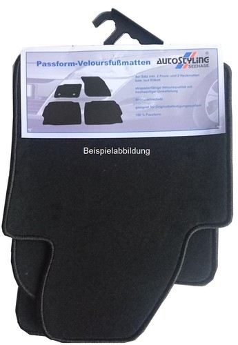 Velour fußmatten für - für, honda